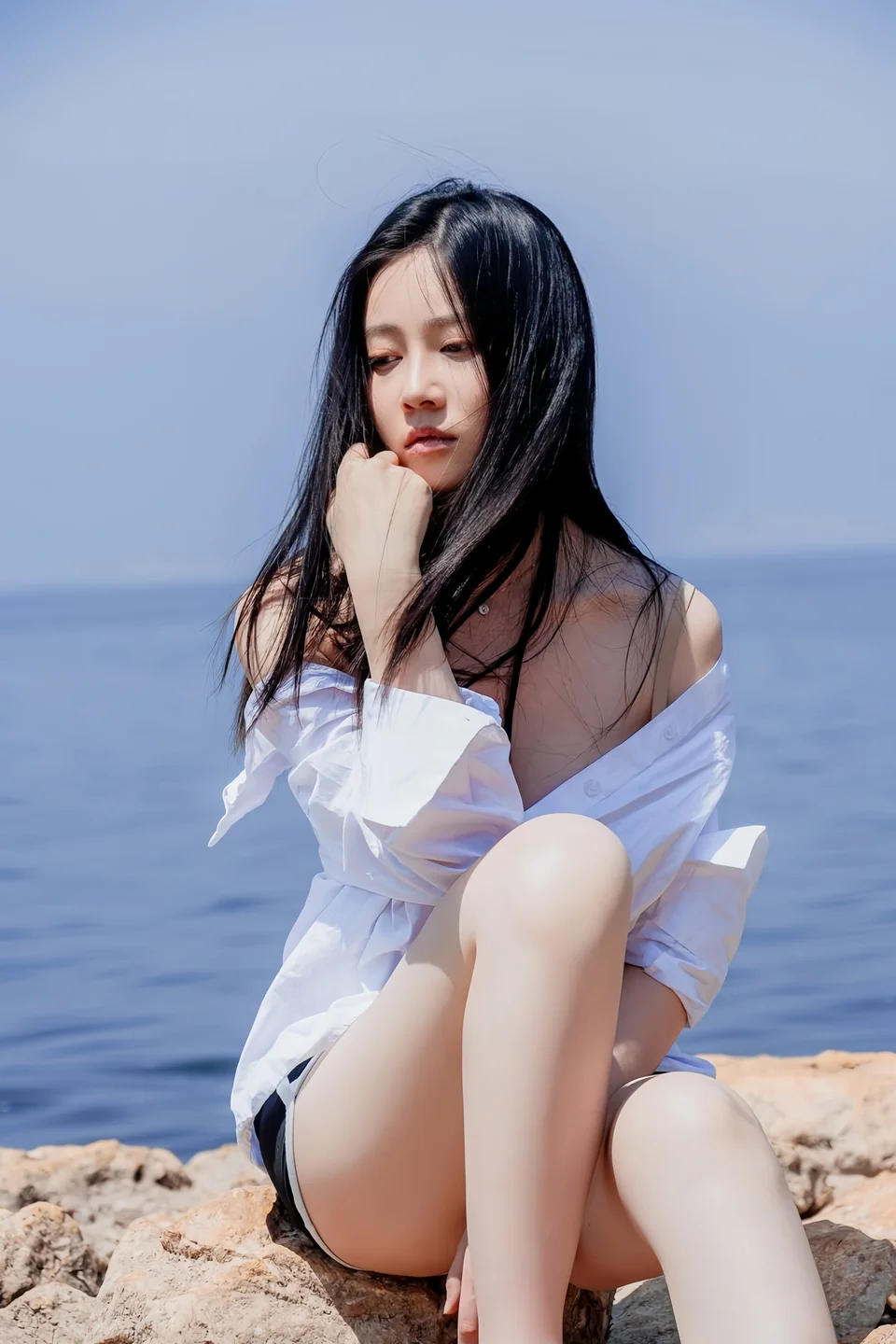 年年 - 白衬衫 [49P-91MB] tg@simisebaisi 【丝足阁】043.webp